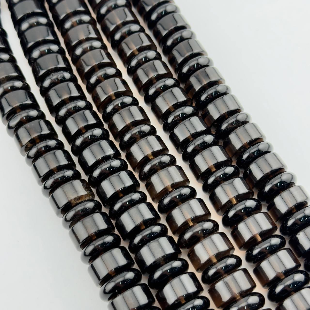 Раухтопаз (дымчатый кварц) размер 15,6*9,3мм цвет коричневый