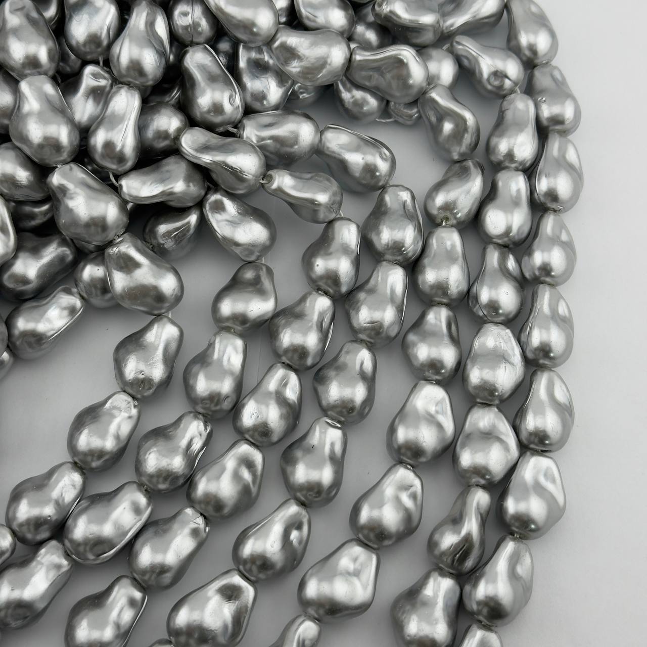 Майорка касуми цвет серый размер 15*20мм